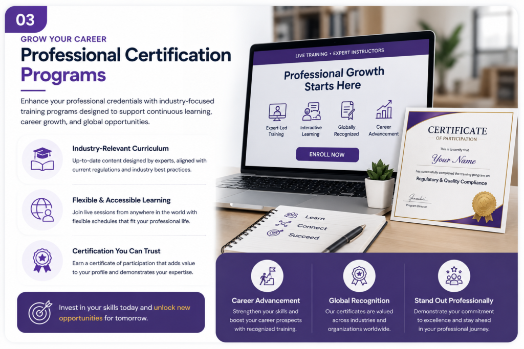 certifications